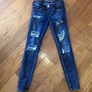 American Eagle distressed jeans